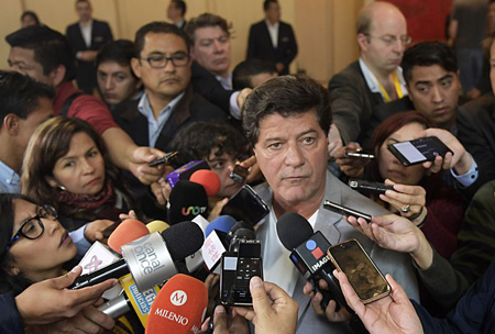Jerry Dias Photographer: Pedro Pardo/AFP via Getty Images 